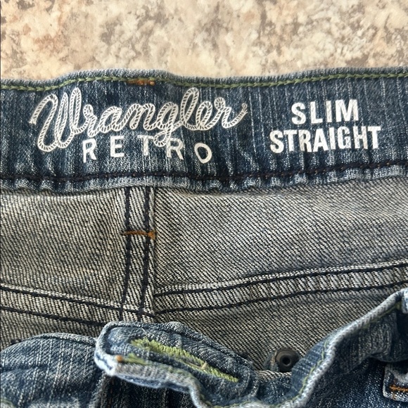 Wrangler Retro Men's Classic Denim Jeans - Picture 2 of 2